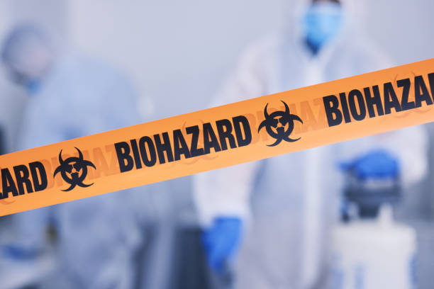 Professional Infectious Disease Decontamination technician working in Lawnside, NJ